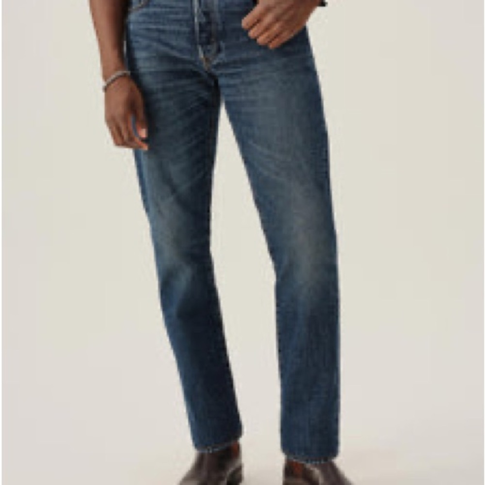 Buck Mason Maverick Slim Indigo Jeans